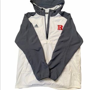 ADIDAS “RUTGERS FOOTBALL WINDBREAKER